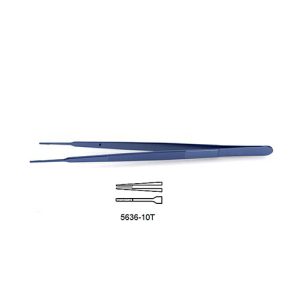CV Elite - Titanium Gerald Forceps - Straight Platform Tips